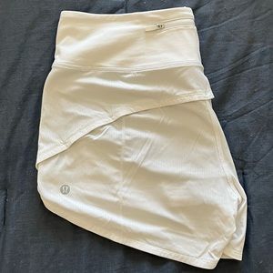 Lululemon Running Shorts - White